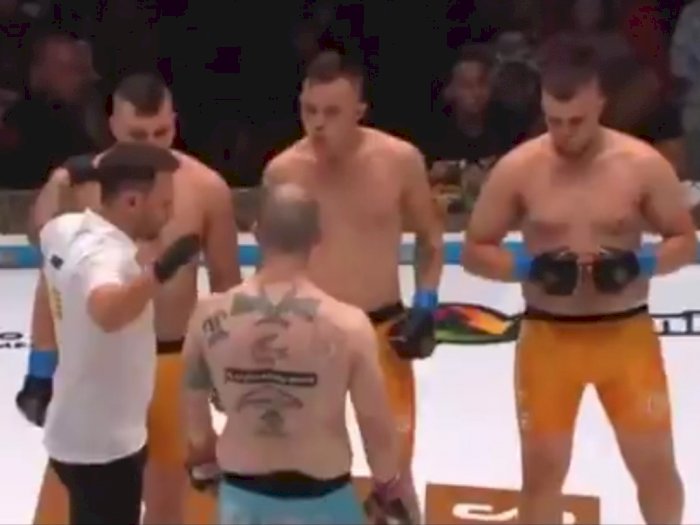 Video Pertarungan MMA Tiga Vs Satu Jadi Mengerikan, Tapi Ada Momen Indah yang Terjadi