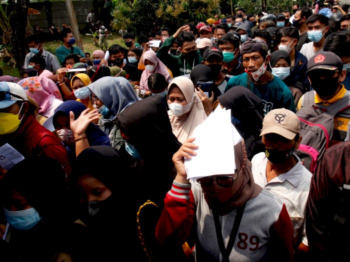 FOTO: Serbuan Vaksin TNI AL di Bogor