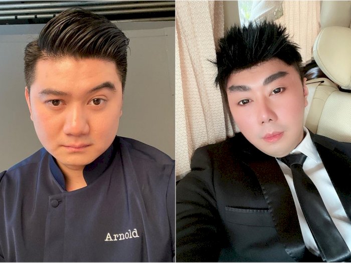 Ngakak, Wajah Chef Arnold saat Main Filter Instagram Dibilang Mirip Roy Kiyoshi