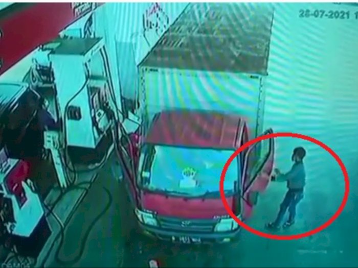 Viral Pencuri Rp20 Juta di Mobil Boks Saat Isi BBM, Pelaku Sudah Ditangkap Polisi
