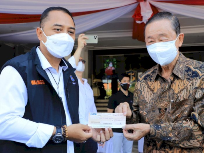 Pengusaha di Surabaya Donasikan Dana Rp2 Miliar Untuk Bantu Penanganan COVID-19