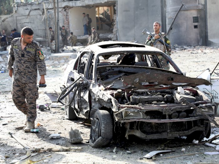 FOTO: Ledakan Bom Mobil di Kabul Menewaskan 6 Orang