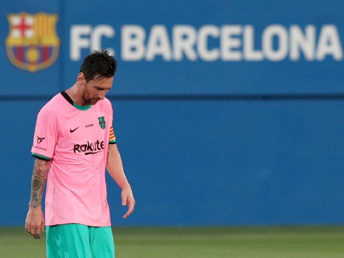 Resmi! Barcelona Umumkan Berpisah dengan Lionel Messi