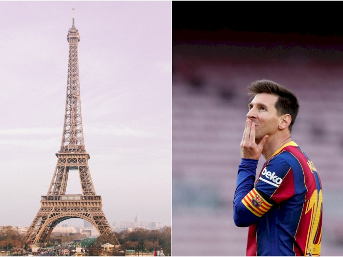 Bikin Acara Besar, PSG Berencana Umumkan Transfer Lionel Messi di Menara Eiffel