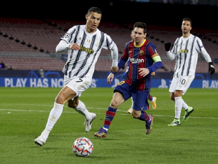 Pisah dengan Barcelona, Messi Disarankan Susul Ronaldo ke Juventus