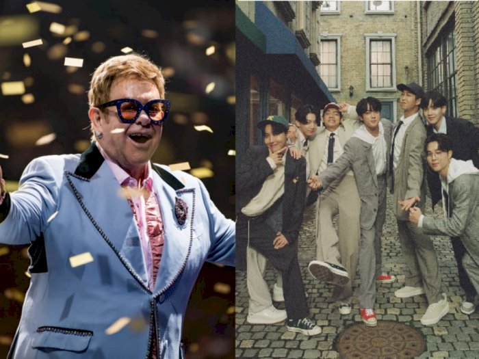 Namanya Disebut dalam Lagu BTS, Elton John Kini Lakukan Challenge 'Permission To Dance'