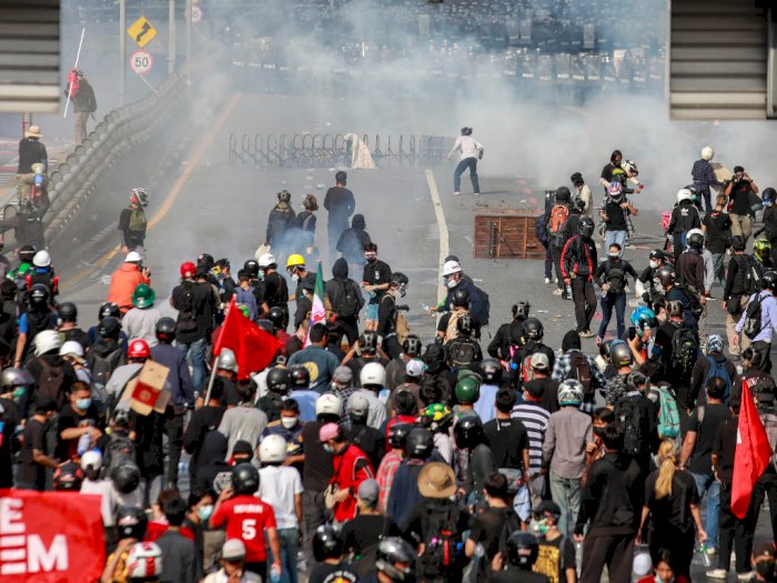 Pemerintah Dianggap Gagal Menangani Pandemi, Masyarakat di Thailand Gelar Unjuk Rasa