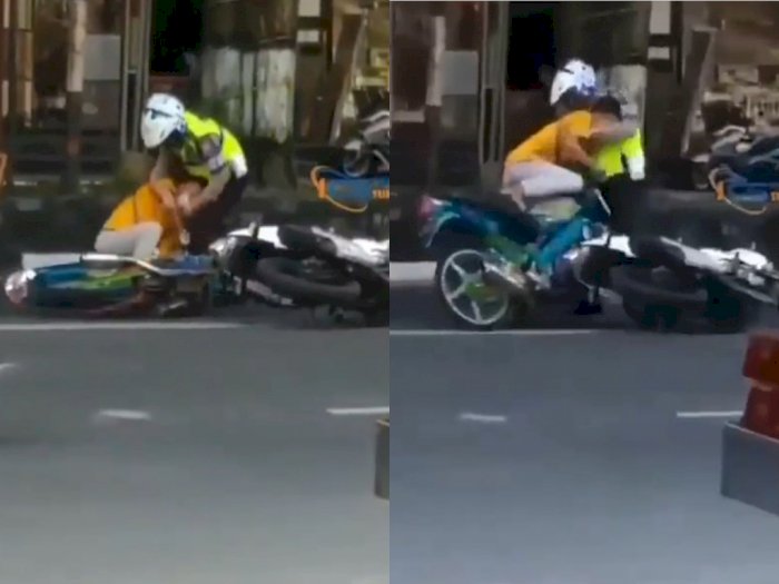 Viral! Pemotor Ini Kejar-kejaran dengan Polisi di Jalan Raya Sukoharjo, Bak Film Action