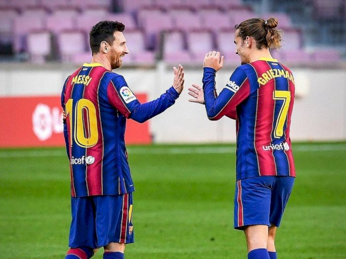 Susah Move On, Fans Barcelona Serang Griezmann: Messi Pergi karena Anda!