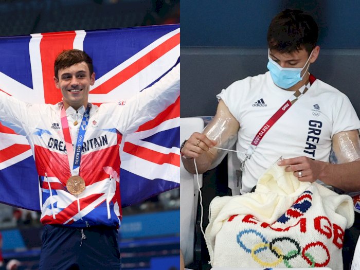 Atlet Gay Inggris yang Terciduk Kamera Sedang Merajut Raih Medali Kedua di Olimpiade Tokyo