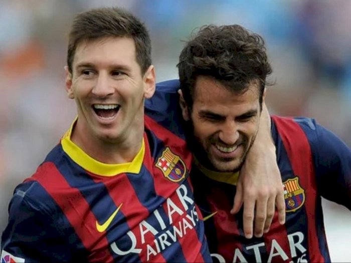 Cerita Fabregas Saat Pertama Kali Lihat Messi di Barcelona