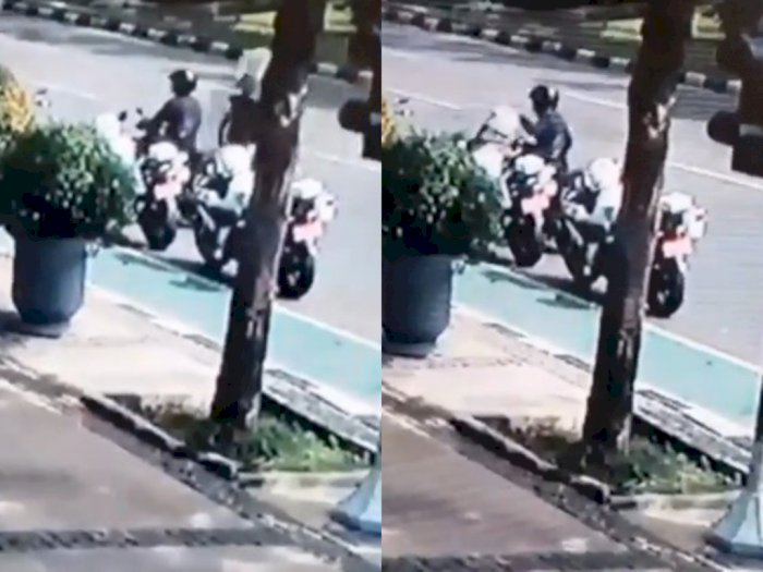 Buru Pelaku Pencurian Helm Dishub Viral di Jakpus, Polisi Periksa CCTV