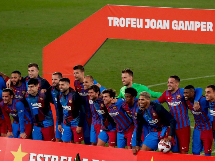 FOTO: Trofi Joan Gamper, Barcelona Bantai Juventus 3-0