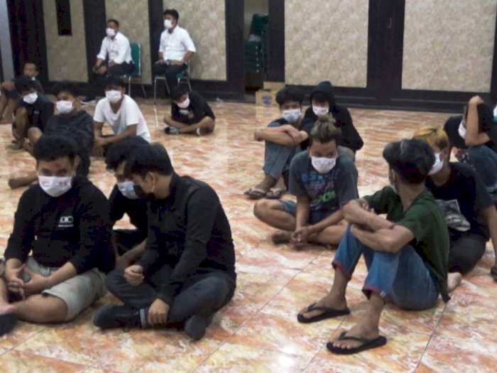 Polisi Kembali Amankan Terduga Pelaku Tarung Bebas di Makassar, 28 Pemuda Diciduk