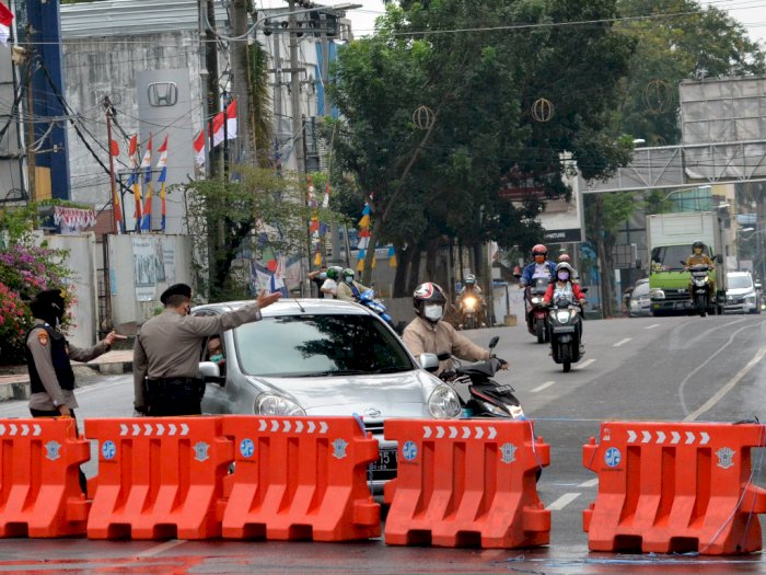 FOTO: Perpanjangan PPKM di Bandar Lampung
