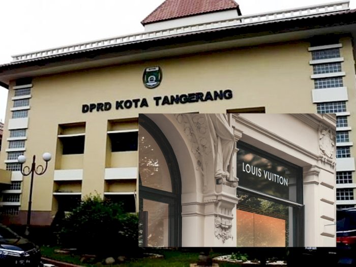 Mewah! Anggota DPRD Kota Tangerang Bakal Pakai Baju Dinas Louis Vuitton Rp675 Juta