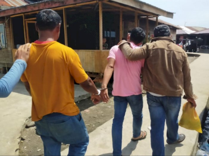 Polisi Amankan Ali dan Atan, Bandar Sabu dari Desa Jaring Halus Secanggang