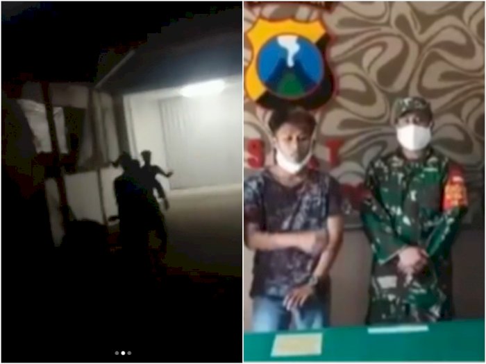Viral Video Pemuda Sok Jago di Sumenep Pukul TNI, Berujung Diciduk dan Minta Maaf