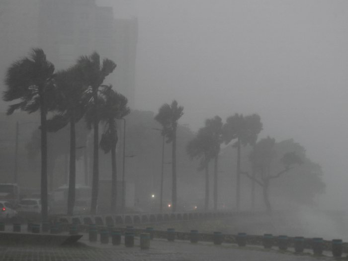 FOTO: Badai Tropis Fred Menerjang Republik Dominika