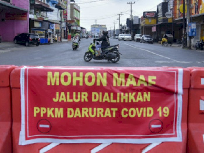 PPKM Diperpanjang, Sejumlah Ruas Jalan di Kota Medan Kembali Disekat, Simak!