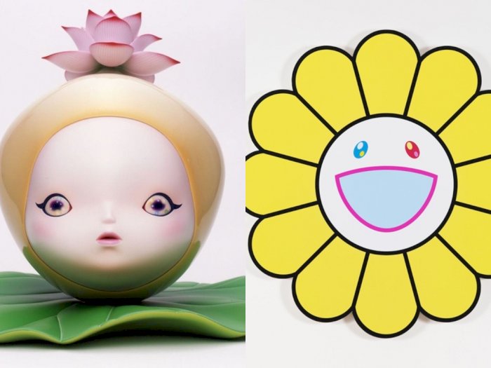 Takashi Murakami dan Seniman Lainnya Pamerkan Karya  Seni Bertemakan Bunga