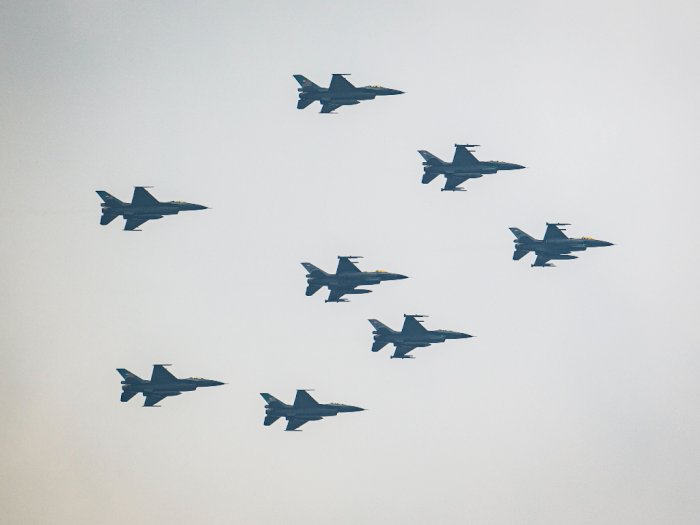 Meriahkan HUT ke-76 Kemerdekaan RI, Delapan Pesawat F-16 Siap Dikerahkan