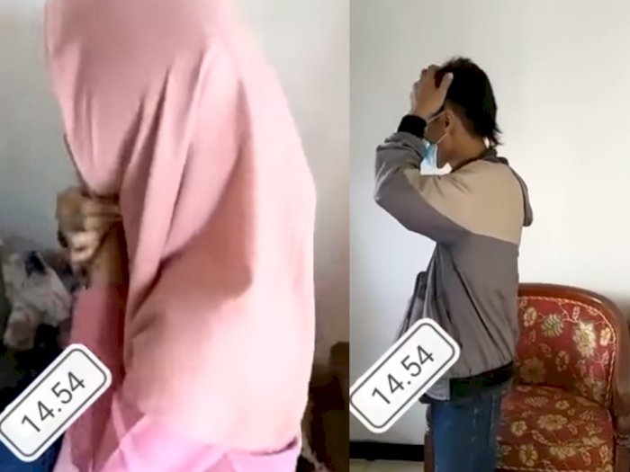 Astaga! Sejoli Kepergok Mesum di Rumah Orang, Buru-buru Perbaiki Jilbab Sambil Nangis