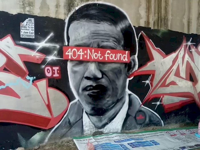 Fadli Zon Minta Mural 'Jokowi 404: Not Found' Tak Ditanggapi Berlebihan