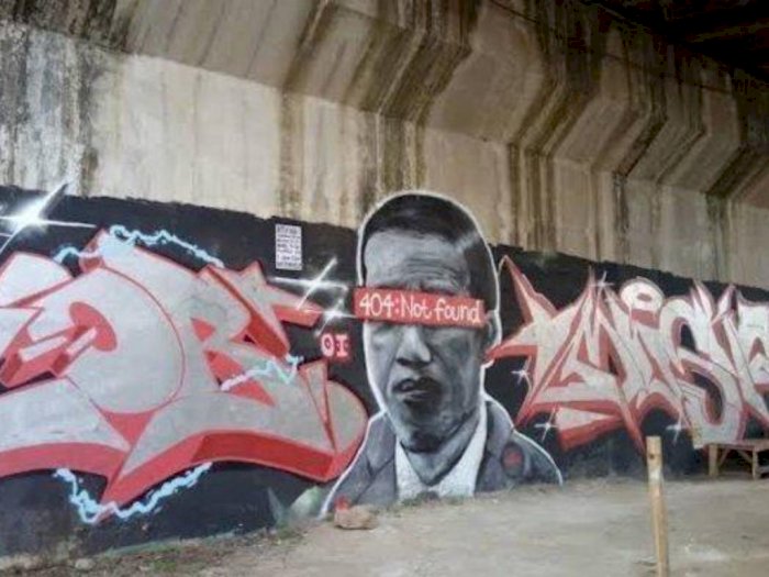 Sejarah '404: Not Found' yang Tertulis di Mural Jokowi, Pesan untuk Tautan Rusak