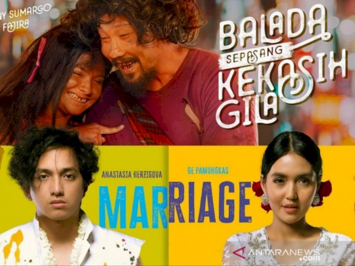 Film "Balada Sepasang Kekasih Gila" hingga "Marriage" Sudah Siap Tayang