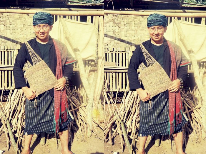 Fadli Zon Unggah Foto Pakai Baju Adat Baduy yang Dipotret 27 Tahun Lalu, Terkait Jokowi?