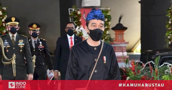 Jadi Sorotan Karena Kenakan Pakaian Adat Suku Baduy Jokowi Saya Suka