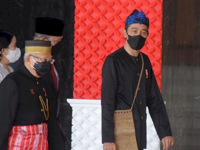 Jokowi Pakai Baju Baduy, Pengamat Mode: Berwibawa Namun Tetap Sederhana