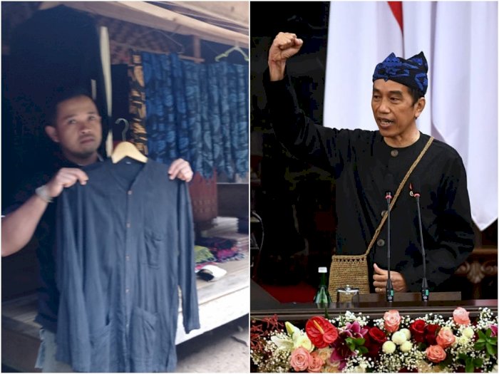 Busana Adat Badui Dikenakan Presiden Jokowi Saat Sidang Tahunan MPR, Segini Harganya