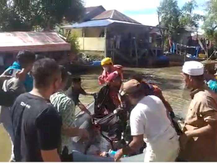 Lelaki yang Tenggelam di Sungai Silau Asahan, Akhirnya Ditemukan Tim SAR 