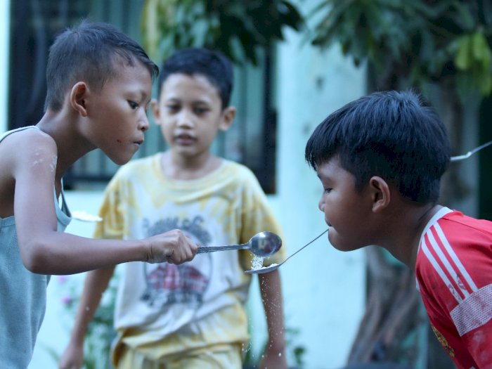 Hut RI di DKI Hampa Tanpa Lomba untuk Anak-anak, Warga Terpaksa Buat Lomba Internal