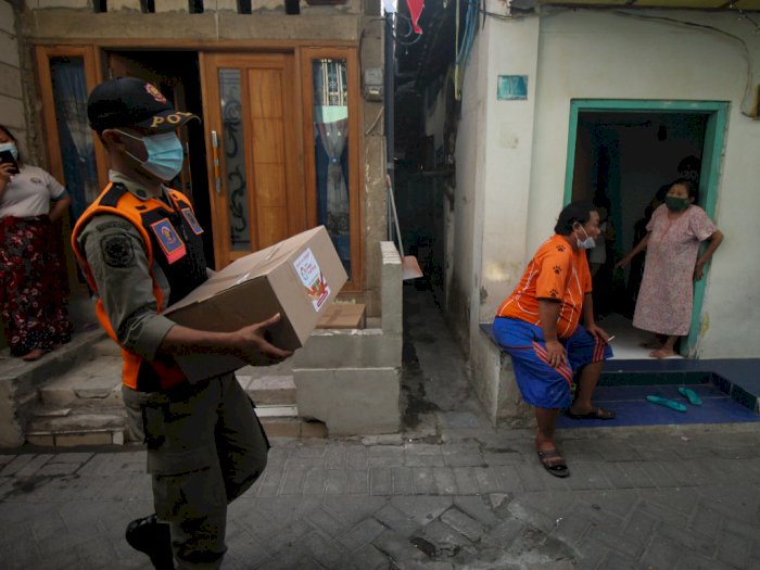 FOTO: Penyaluran Paket Bantuan Sembako Gotong Royong