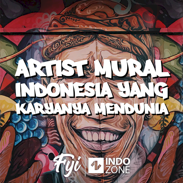 Artist Mural Indonesia Yang Karyanya Mendunia