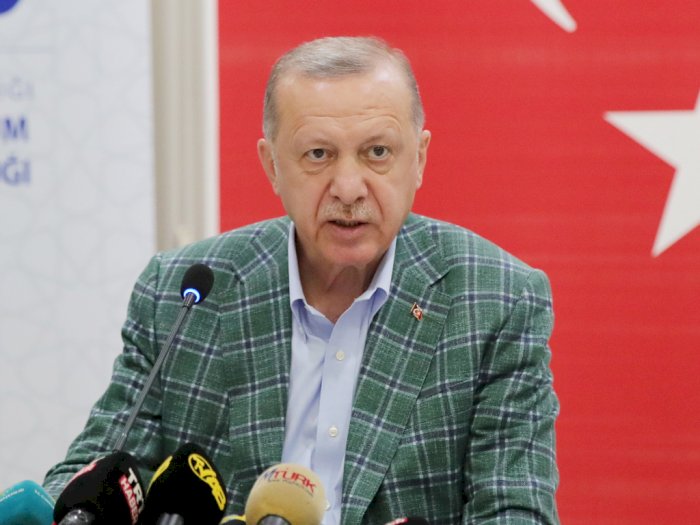  Soal Afghanistan, Erdogan Tegaskan Turki Tak akan Jadi Tempat Penampungan Migran Eropa