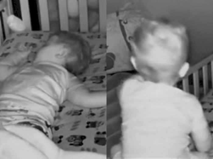 Momen Menakutkan Monitor Bayi Merekam Aktivitas Paranormal di Kasur Anak, Sang Ibu Cemas