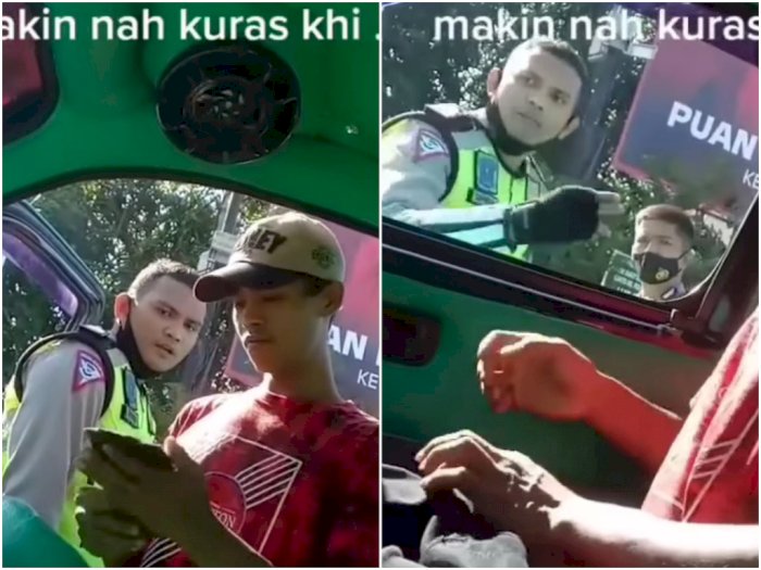 Viral Polisi Arogan, Lempar SIM Pengemudi Pickup: Tak Ada STNK Tidak Saya Kasih Jalan Kau!