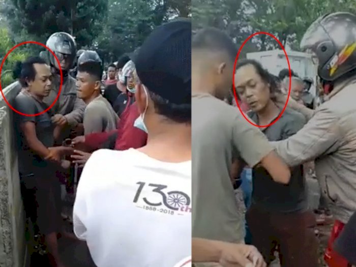 Viral Video Pria Pengedar Uang Palsu di Medan Ditangkap Hingga Dicekik di Jalan