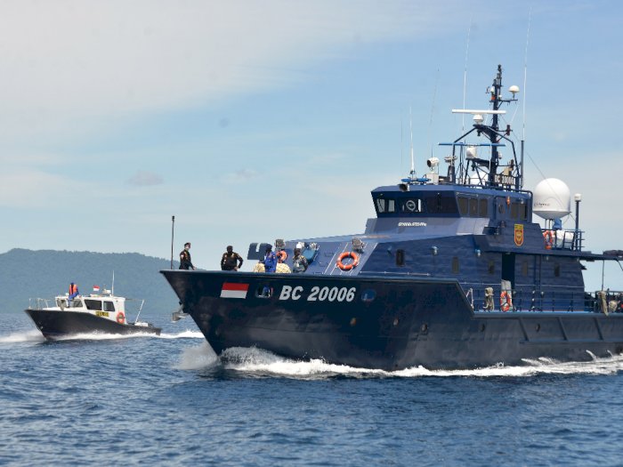 FOTO: Patroli Laut Dalam Rangka Penindakan di Perairan Pulau Sabang