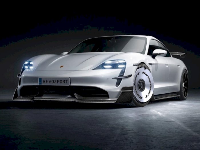 RevoZport Hadirkan Bodykit Porsche Taycan dengan Tampilan Jauh Lebih Sporty!