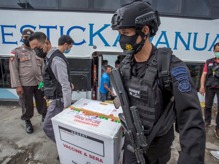 Sudah Lebih Dari 100 Juta Vaksin Yang Disebarkan ke Seluruh Indonesia