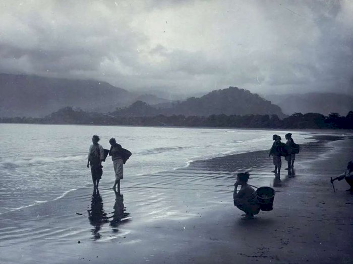 Foto Lawas Pantai Selatan Tahun 1913 Ini Bikin Netizen Takjub, Tak Ada Sampah