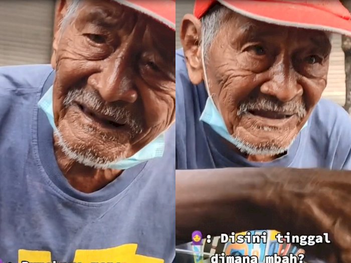 Sedih! Kakek 110 Tahun Ini Masih Bekerja Jadi Tukang  Becak, Tinggalnya Numpang