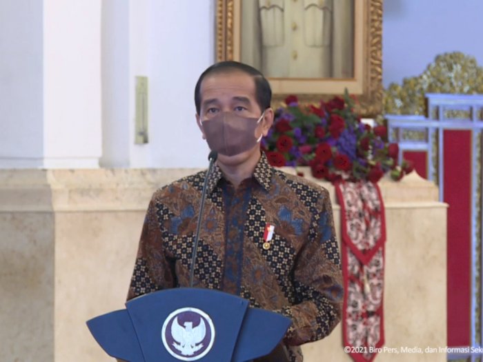 Jokowi Pamer BOR RS dan Vaksinasi Peringkat 4 Dunia di Depan Pimpinan Partai Koalisi