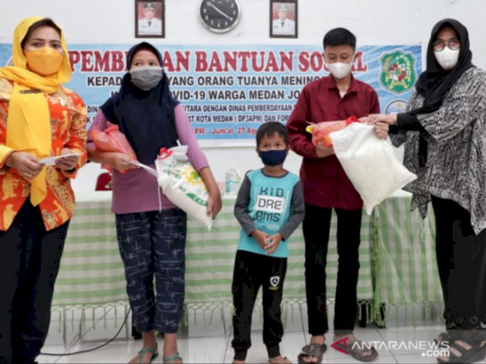 Anak Yatim Terdampak COVID-19 Diberi Pendampingan oleh Pemkot Medan