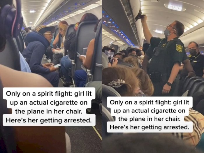 Wanita Ini Terpaksa Diusir Lantaran Tak Sabar Ingin Merokok saat Pesawat Baru Saja Landing